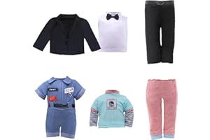 YAYYAY Stuffed Animal Bear Clothing - Set of Tuxedo Outfit Bear Clothes Suitable for 12 13 14 Inch Dolls, Bears on Weddings, Bear Accessories for Your Own Stuffed Animals