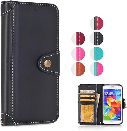 Amazon Galaxy S5 Sc 04f Scl23 手帳ケース Au Scl23 カバー ギャラクシー Sc 04fカバー 手帳型 Sc 04fケース ギャラクシー S5 Scl23ケース Spiritsun 手帳型スマホケース カバー ダイアリーケース ブック型 ノート型ケース 二つ折り 手作り シンプル 横開き 高級pu