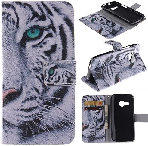 HTC One Remix Case HTC One Remix Kickstand Case,Bat King Tribe Mighty Tiger Pattern Premium Leather Wallet Flip Kicstand Case Cover With Magnetic Closure For HTC One Remix(Not Fit HTC One M8)