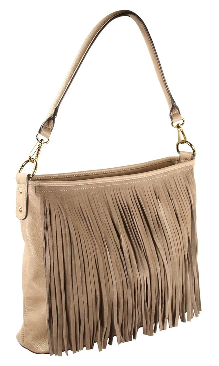 Suede Handbags With Fringe