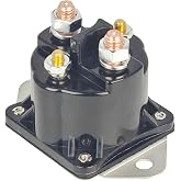 EZROAD 12V 4 Terminal Starter Solenoid Relay 89-68258A4 Compatible with Mercury Outboard Sterndrive V 135 150 175 200 89-68258 68258A4 89-853654A1 SAZ5201AHY Compatible with Volvo Penta 852565 Marine