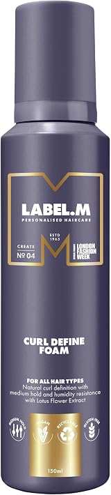 label.m Curl Define Foam for Curls and Waves 200ml view 1