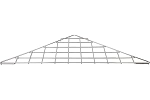 SSWBasics Triangle Chrome Shelf - 24"x 24" x 32" - For Wire Grid