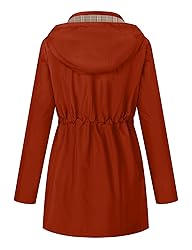 LOMON Women Rain Jacket Lightweight Hooded Jackets