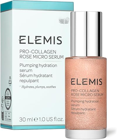 Elemis Pro-Collagen Rose Micro Serum 30ml Anti-Aging Hydration 2 Phase