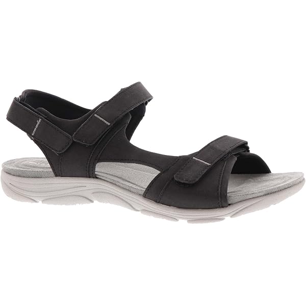 Clarks Mira Bay - Sandalias planas para mujer, Negro (Black