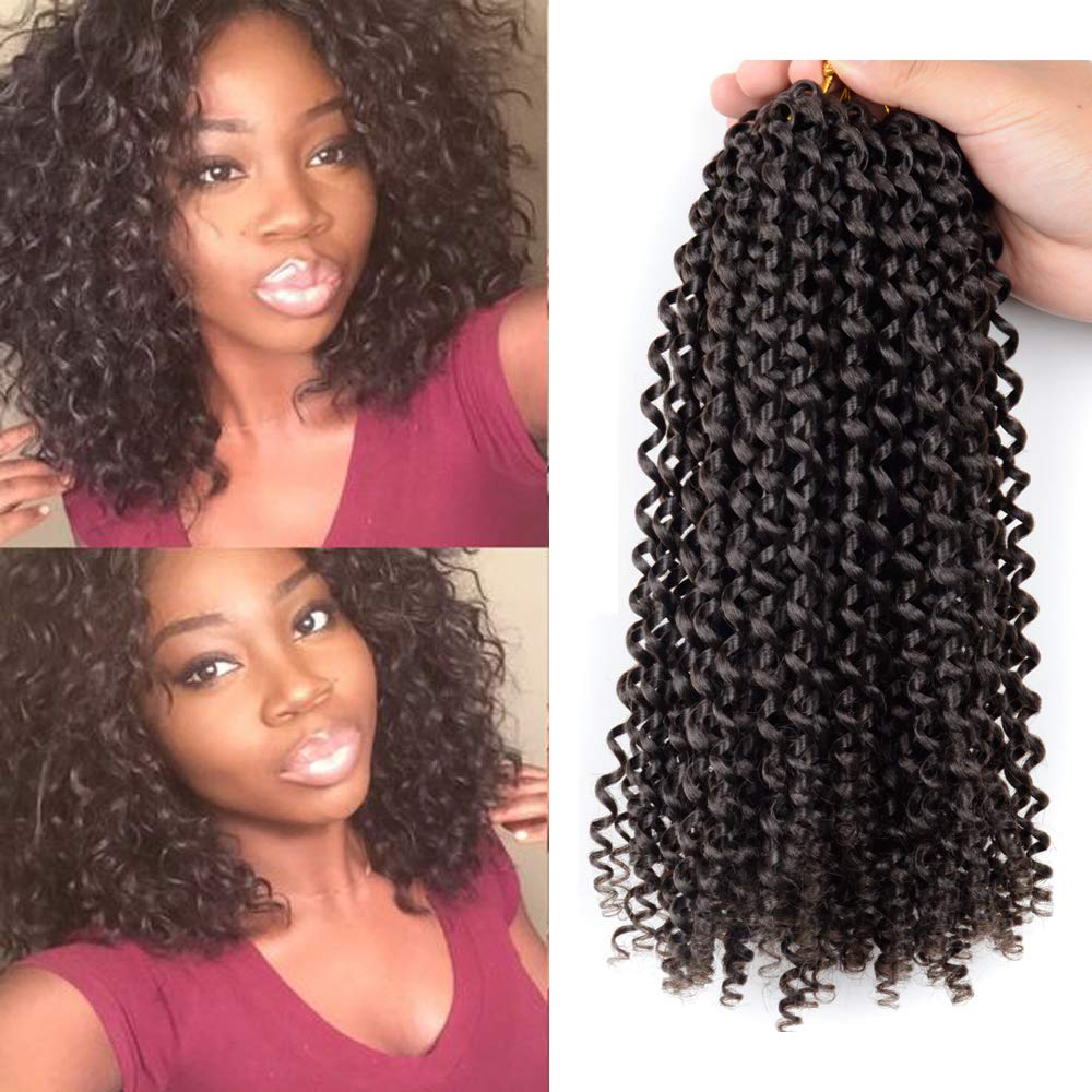 Amazon Com Bohemian Crochet Hair Afro Kinky Curly 6pcs Lot