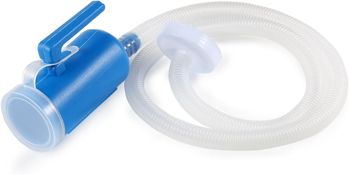 ONEDONE Urinal for Men Spill Proof Men's Potty Portable Urinal Pee Bottle 2000 ML for Hospital Home Camping Car Travel (Blue): Health & Personal Care