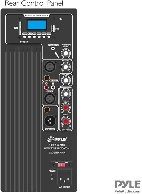 pyle pphp1537ub