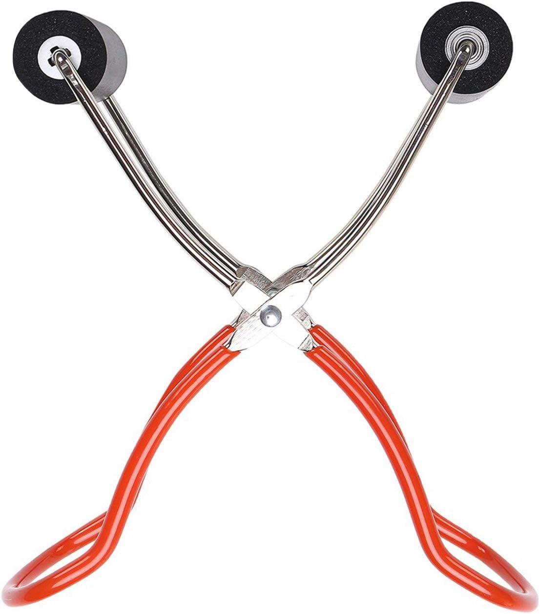 Canning Jar Lifter RED With Black Handles-9Inch