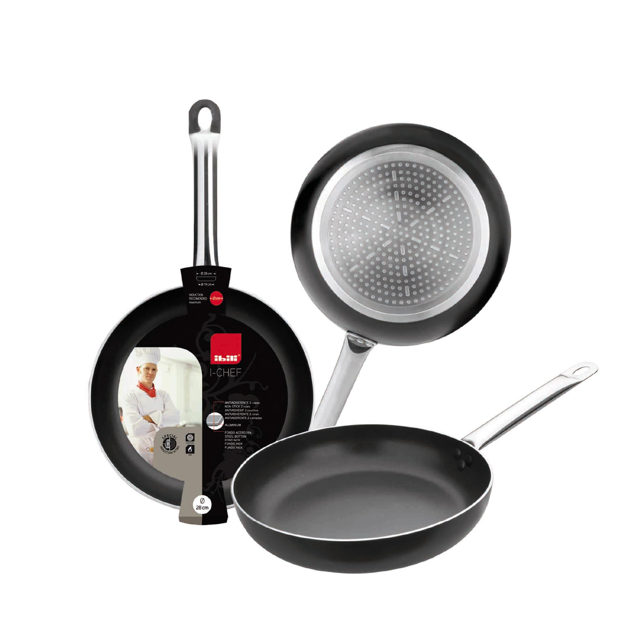 IBILI - SARTEN I-CHEF 36 CM