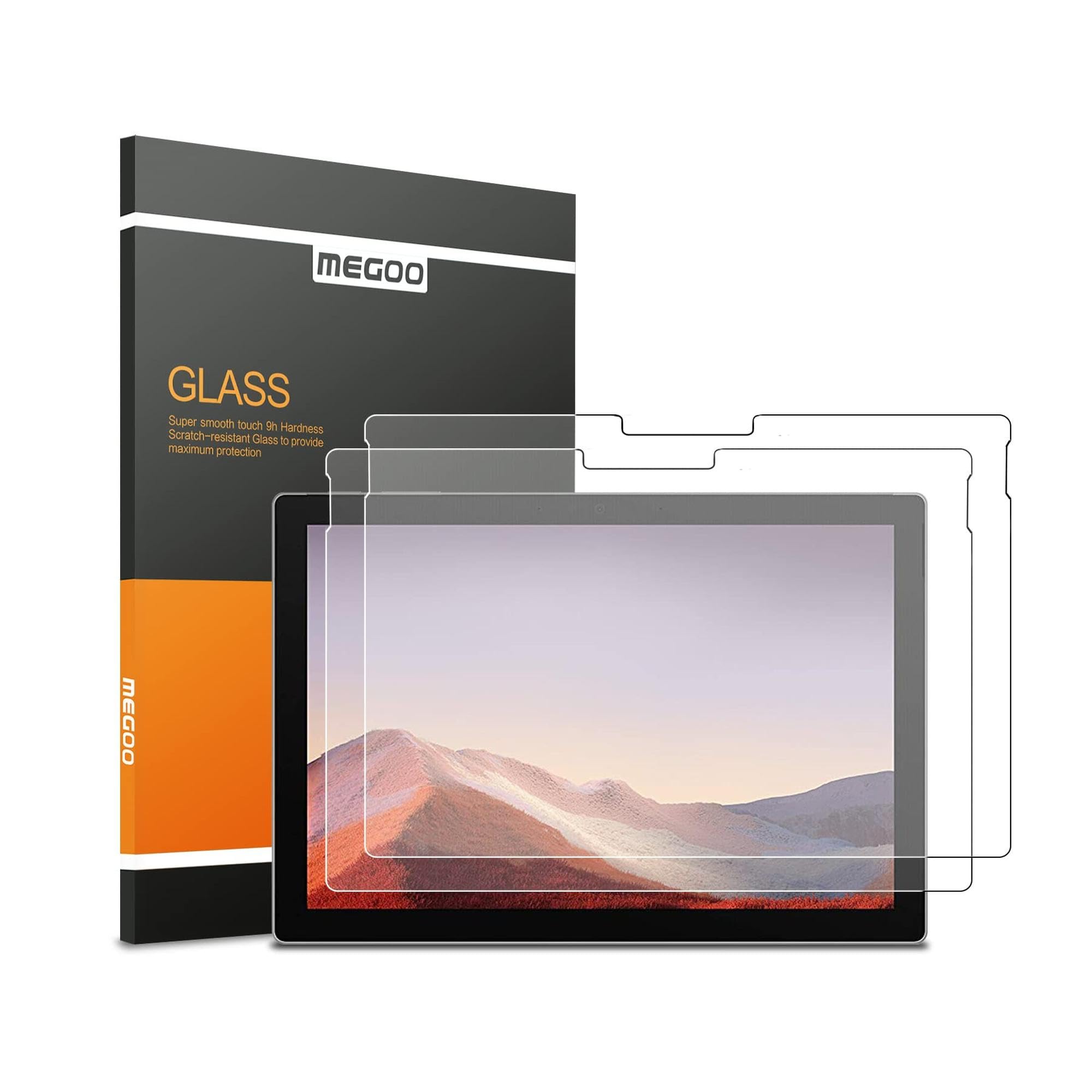 MEGOO [2 pack] Matte Paper Experience Screen Protector For Surface pro 7/Surface Pro 6/5/4 12.3 Inch, Anti-Glare, High Touch Sensitivity, Easy Installation