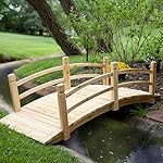 Coral Coast Harrison 6-ft. Wood Garden Bridge