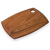 Vesta Homes Wooden Cutting Board | 14 * 10 Inches | Chopping Board, Serving Platter for Kitchen Vegetables, Fruits, Cheese and Charcuterie | Natural Acacia Wood | Handcrafted in India