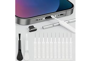 Multi-Tool Electronics Cleaning Set with Precision Accessories for Phone Ports, Speakers, Keyboards & Small Devices