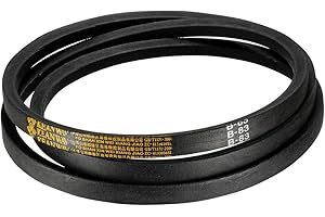 uxcell B-83 V-Belts 83" Inner Length, B-Section Rubber Drive Belt