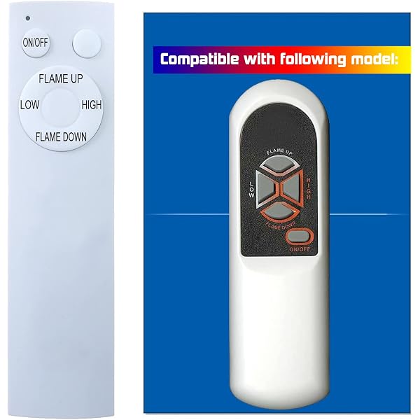 Amazon.com: YING RAY Replacement for Heat Surge Electric Fireplace Heater  Remote Control HS-30000032 HS30000032 : Home u0026 Kitchen