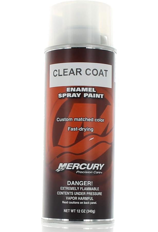 Amazon.com: OEM Mercury Precision Clear Coat Spray Paint 92-802878  