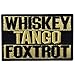 EmbTao Whiskey Tango Foxtrot ACU Emblem Embroidered Applique Tactical Combat Badge Morale Velcro Patch