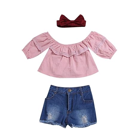 tops on jeans shorts