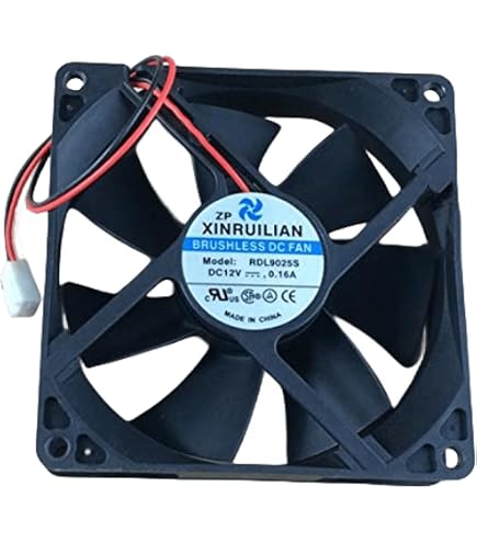 Ventilador De Refrigeración TD9025LS 12V - 90x90x25 Mm, Doble Rodamiento, 28 DB