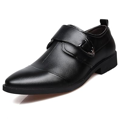 mens dress shoes with velcro straps