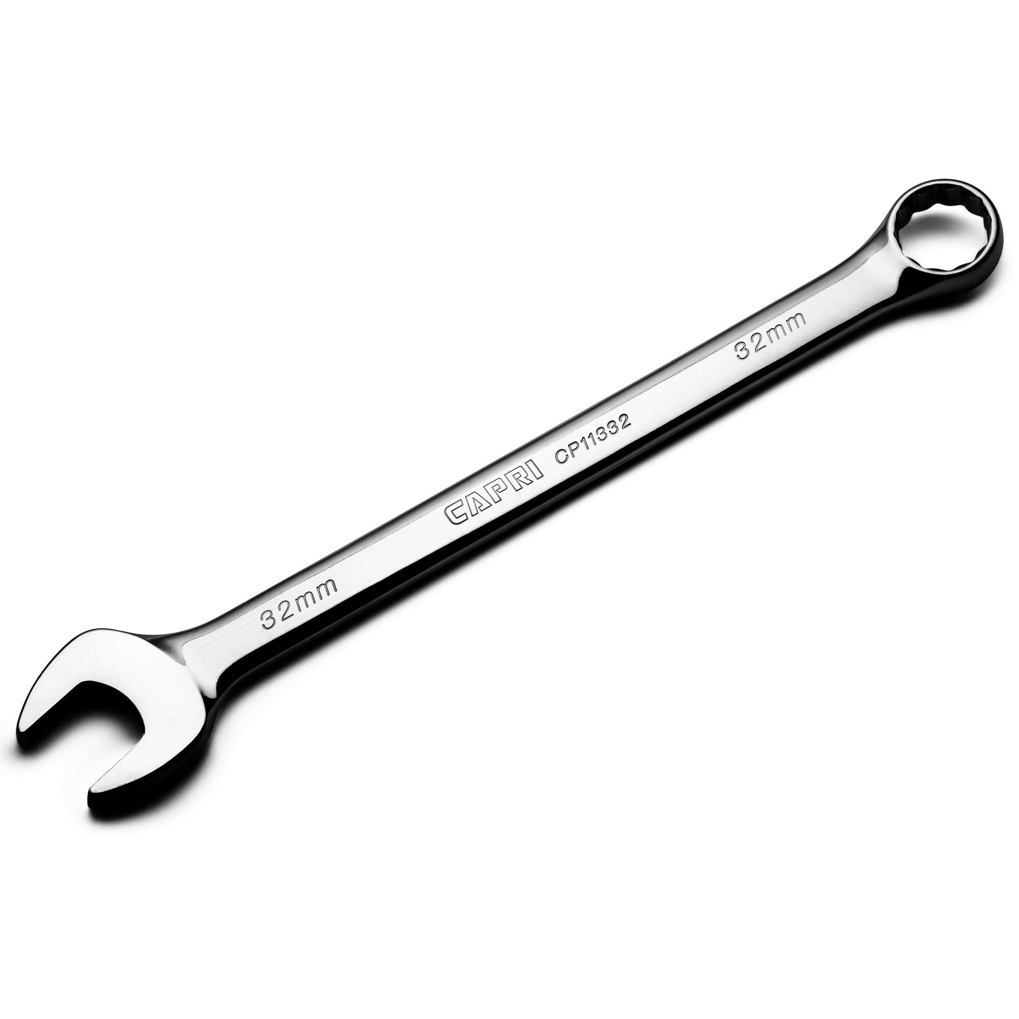 Capri Tools SmartKrome Combination Wrench, 12 Point, Metric (32 mm), CP11332 — image 1
