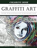 Graffiti Art-Art Therapy Coloring Book Greyscale: Creativity and Mindfulness Sketch Greyscale Colori by 