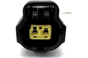 Alicatong Ambient Air Temperature Sender Sensor Connector Wiring Harnesses Compatible with Chrysler Dodge Ford Ram Jeep 3U2Z14S411CDA 3U2Z14S411HYA S820