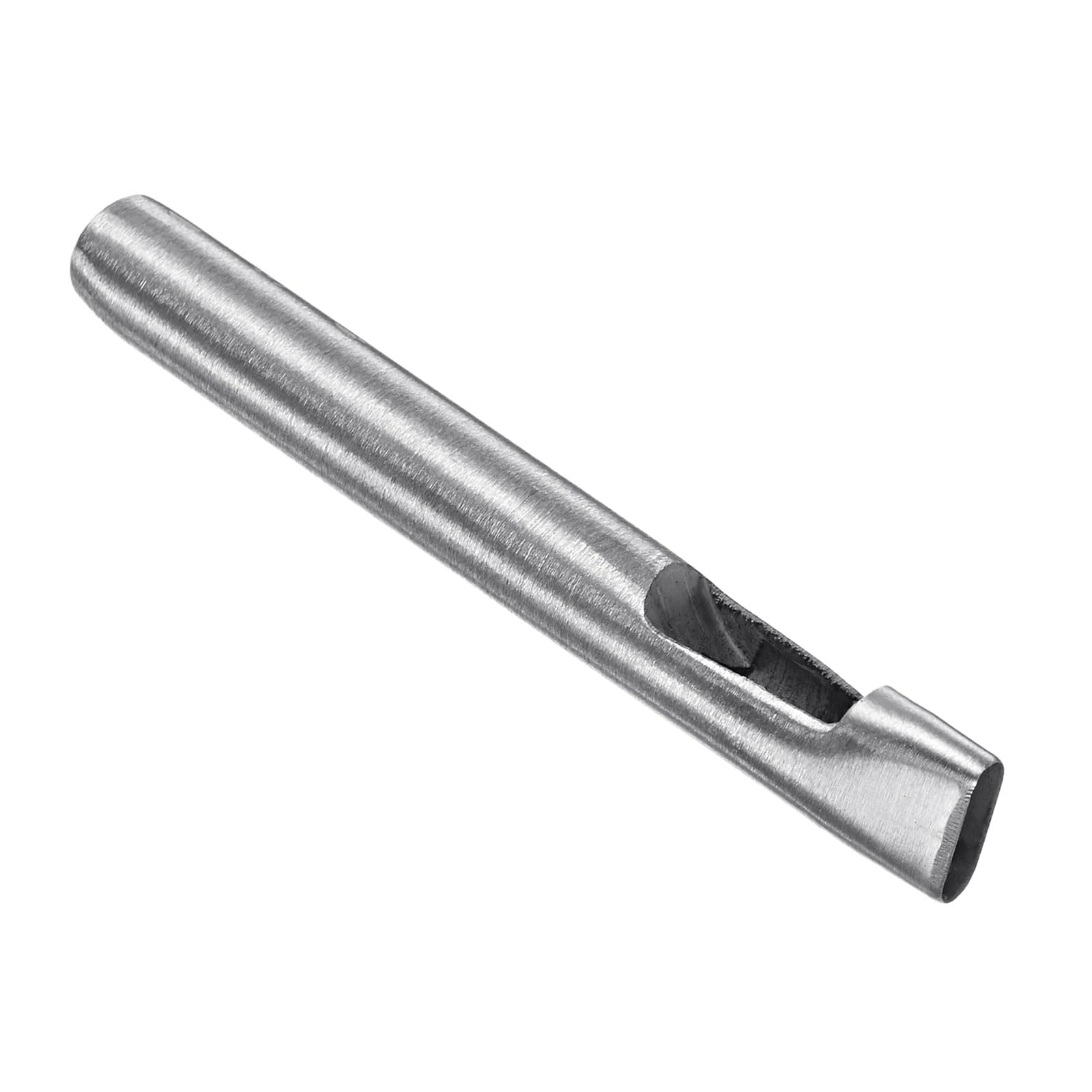 CoCud Hollow Punch, 4mm x 13mm Hole, 45# Steel Oval Shaped Gasket Tool - (Applications: for Leather DIY Leathercraft Wallet)