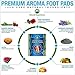 Foot Pads, 20 Premium Aromatherapy Adhesive Pads, Improves Sleep, Removes Impurities,100% Natural, Highest Quality Foot Patches by Natural Experience