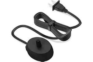 YEPLING Electric Toothbrush Replacement Charger Base Compatible with Oral B iO3 iO4 iO5 iO6 PRO/DB Series Inductive Charging Base Portable Waterproof Power Cord Environmental ABS Model 3757 for Travel