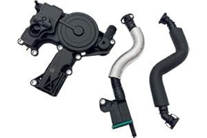 Cheriezing 06H103495A PCV Valve Oil Separator Engine Crankcase Vent Valve Compatible for Select Audi & VW Models - A3 A4 A5 Q5 TT Beetle CC Jetta Passat Tiguan 1.8 2.0 TSI