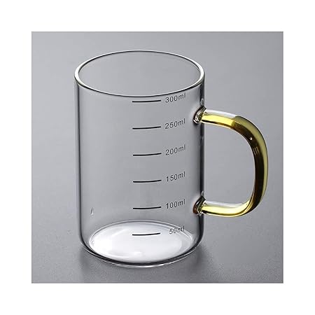 Compra XSWY Taza medidora, Vaso de Agua Potable de Cristal ...