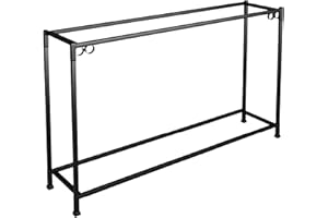 CAITEC TitanEze 55 Gallon Double Aquarium Stand (2 Stands in 1), Fish Tank Stand, Bird Cage Stand, 50.5" W x 32" H x 13" D