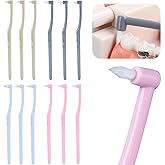12PCS Orthodontic Toothbrushes, BetterJonny Soft Single Interdental Brush Gum Interspace Toothbrush Compact Trim Dental Tuft