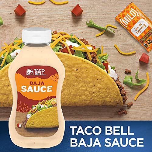 Taco Bell Baja Sauce, 11 Ounce Bottle NEW FLAVOR Taco Sauce Pricepulse