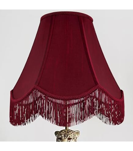 Urbanest Softback Scalloped Bell Lampshade, Faux Silk, 6x12x10