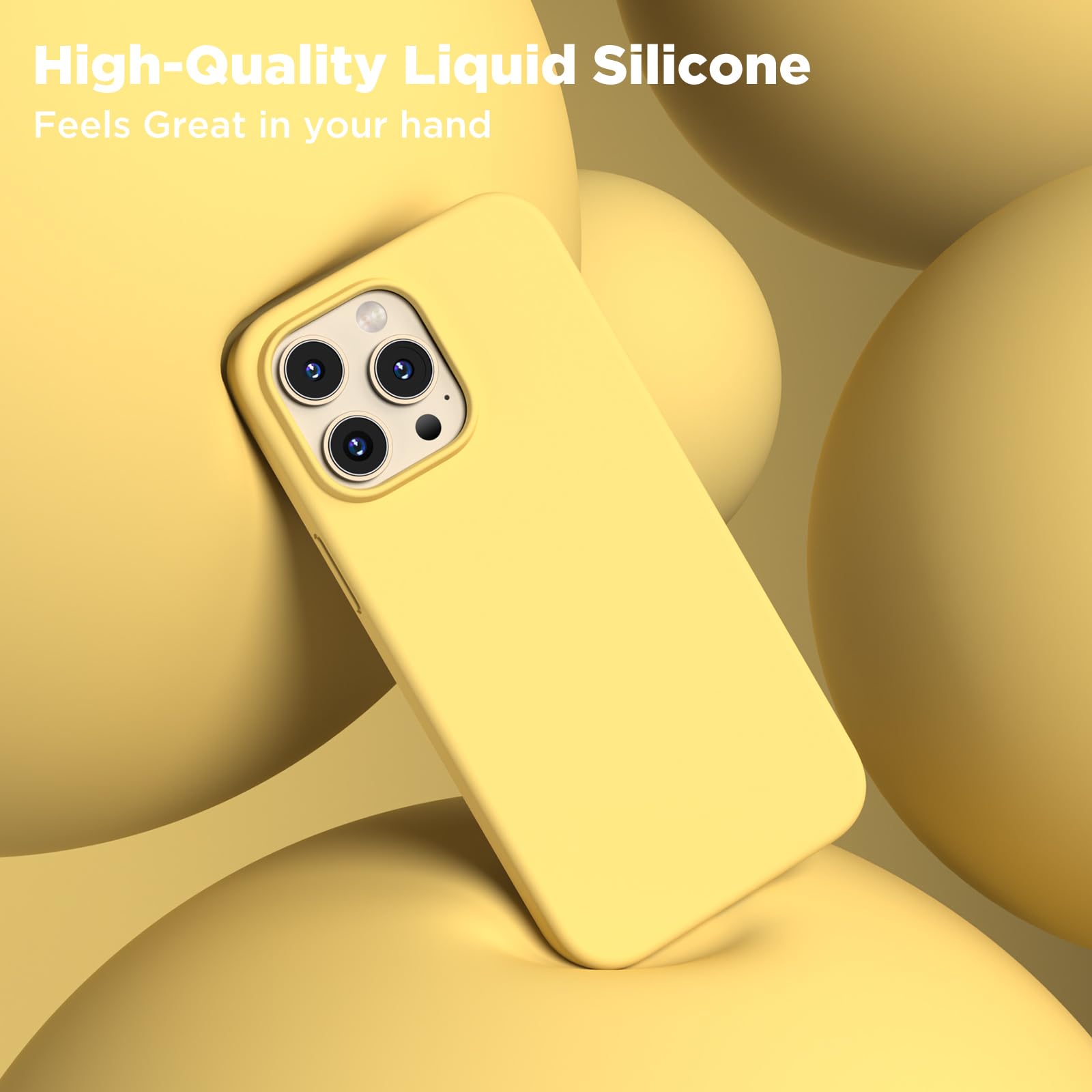 COFFKER Designed for iPhone 14 Pro Case, Liquid