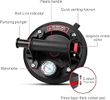 DEWINNER 2 Pack 8'' Vacuum Suction Cup with Pressure Gauge Heavy Duty view 3
