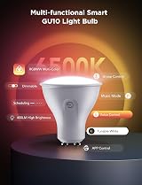 Govee Smart GU10 RGBWW LED Bulb 400LM Matter Alexa Google 2 Pack view 4