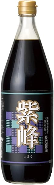 Amazon 柴沼醤油販売 紫峰 1l 柴沼醤油醸造 しょうゆ 通販