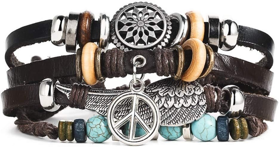 QZHE Bracelet Bracelet For Men Woman Multiple Layer Bracelet Wristband Party Jewelry