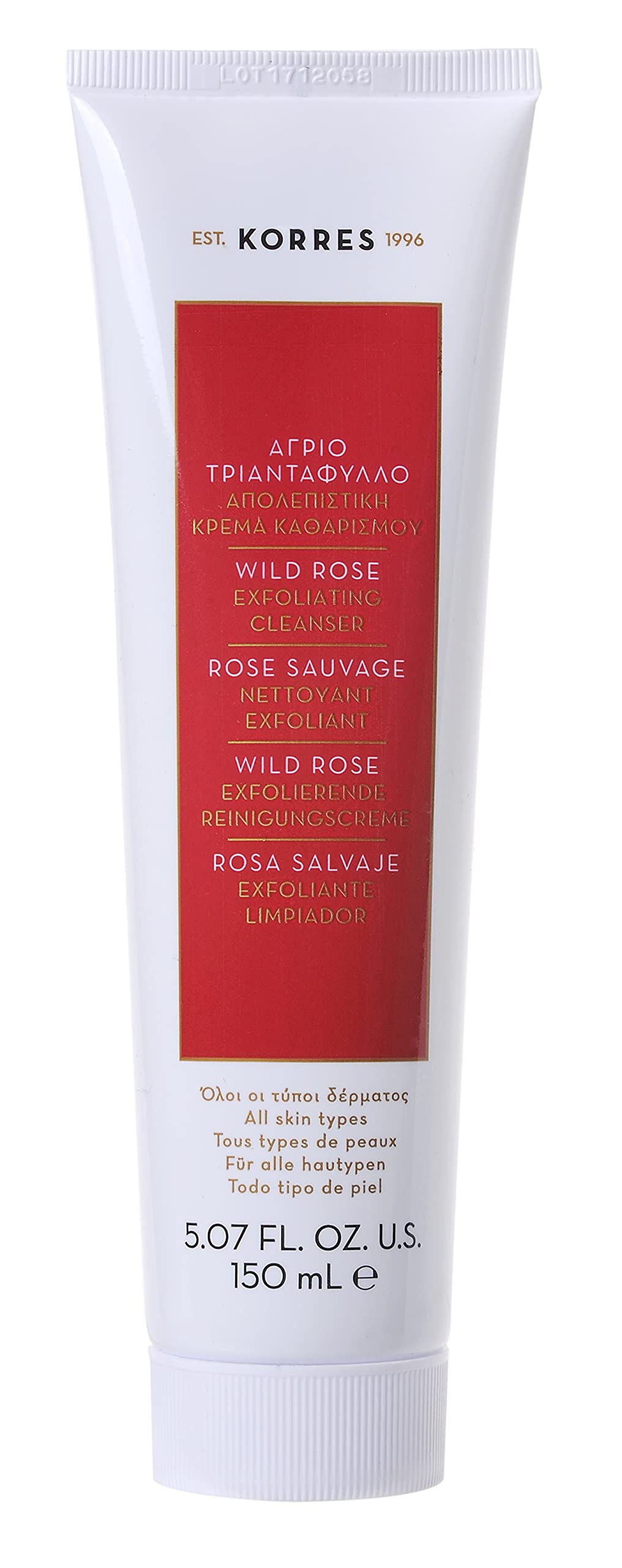 Korres WILD ROSE Exfoliating Cleanser, 21000488