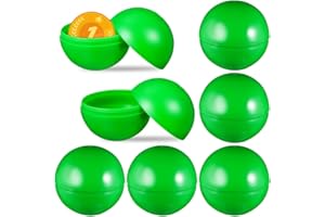 ERINGOGO 25pcs Hollow Plastic Balls Bright Colored Raffle Game Props for Parties Reusable Practical for Celebrations and Events Easy to Open for Notes
