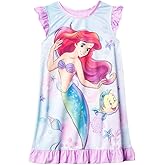 Disney girls Nightgown, Soft & Cute Pajamas for Kids, UNDER THE WATER 2, 3T