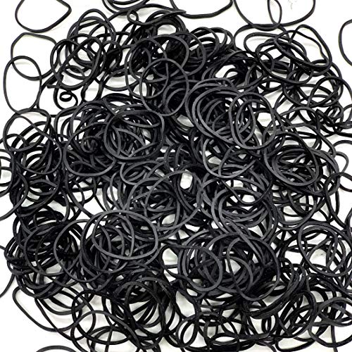 500pcs Black Rubber Bands Ring Tattoo Machine Part Accessories Needles Stable Durable Supply