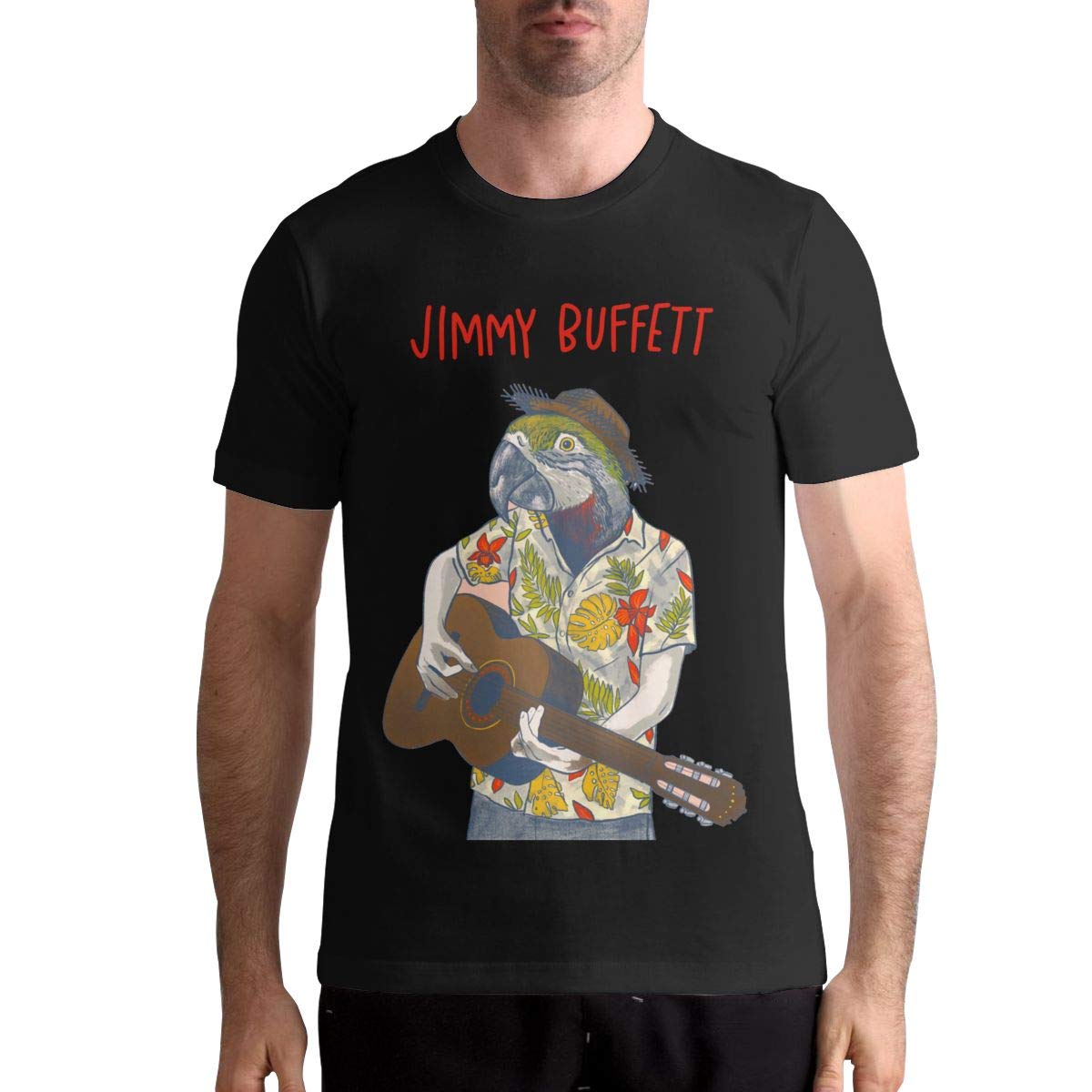 Jimmy Buffett T Shirt T Shirt Fashion Sports Tops Round Neck Short
