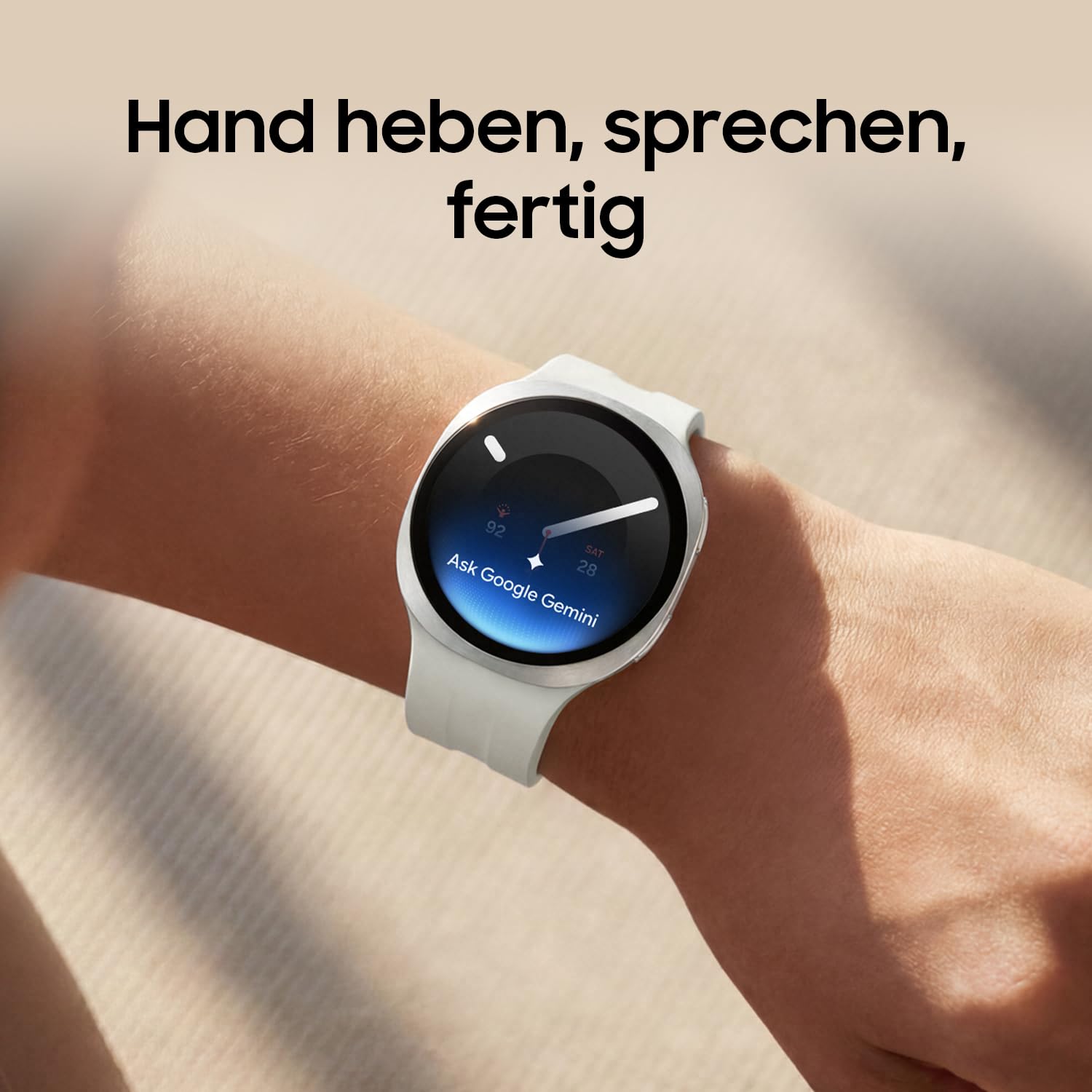 Samsung Galaxy Watch9 AI Smartwatch 44mm, Minimalistisches Design, Graphite 8