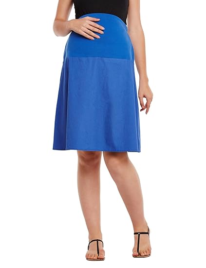 Women's Cotton Maternity Skirt